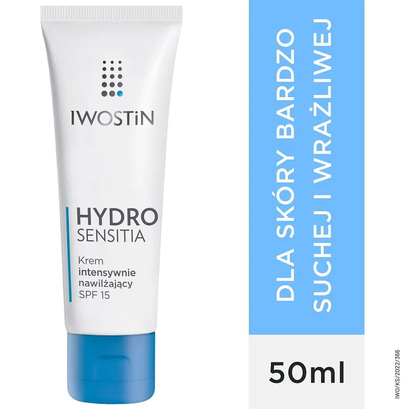 Iwostin Hydro Sensitia intenzivno hidratantna krema za lice SPF 15