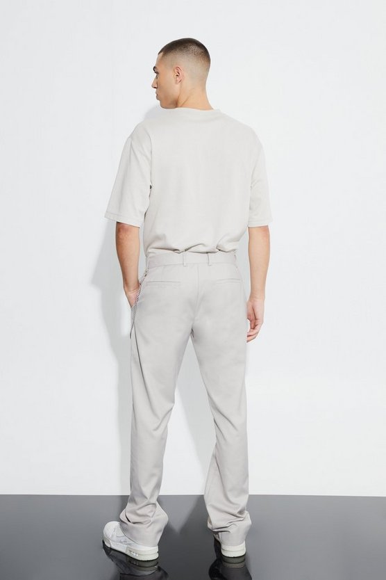 Slim-Fit Colorblock Schlaghose