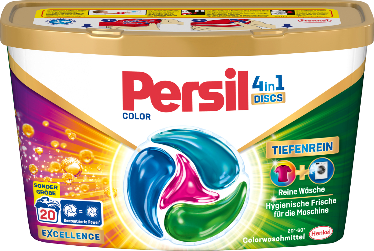 Colorwaschmittel Discs Color, 20 Wl