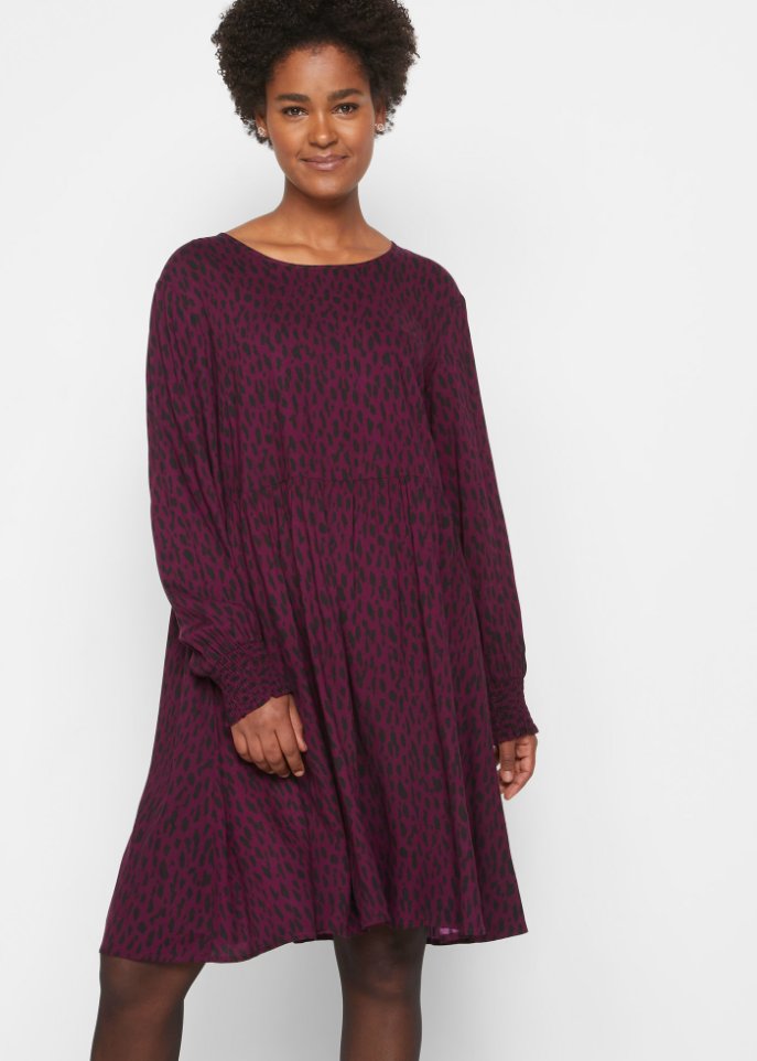 Kleid im Stufenlook