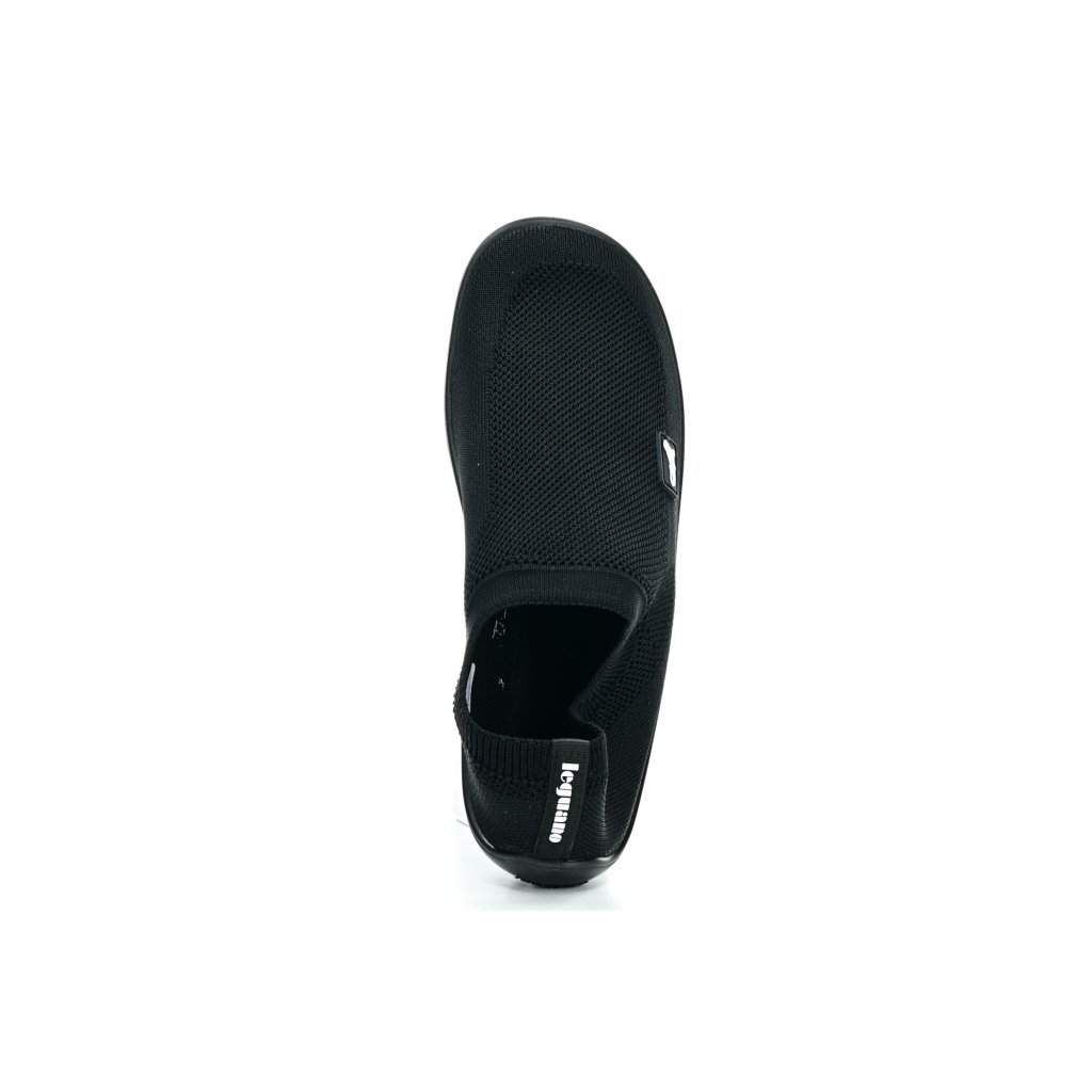 Leguano Score Black Slip On Barfußschuhe