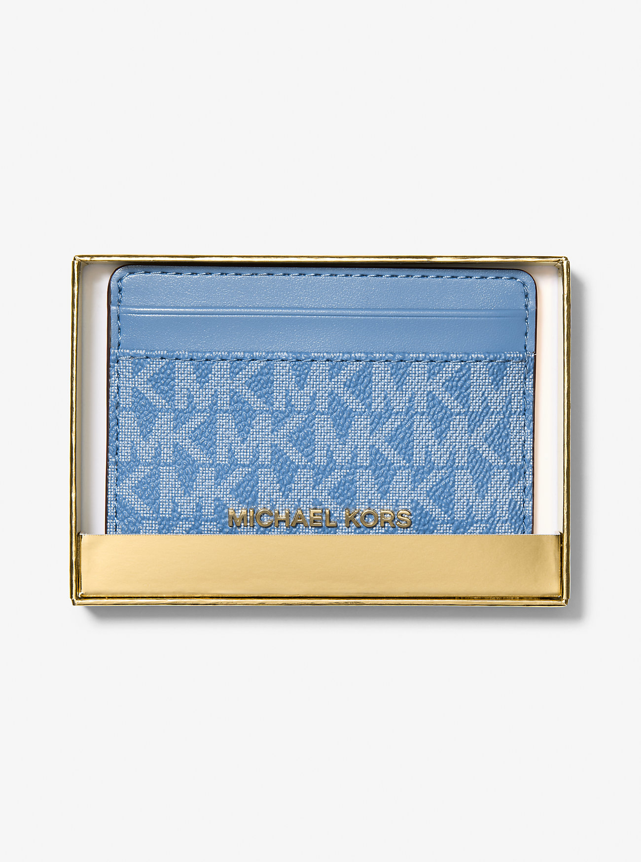 Jet Set Signature Logo Kortdeksel – FRANSK BLÅ