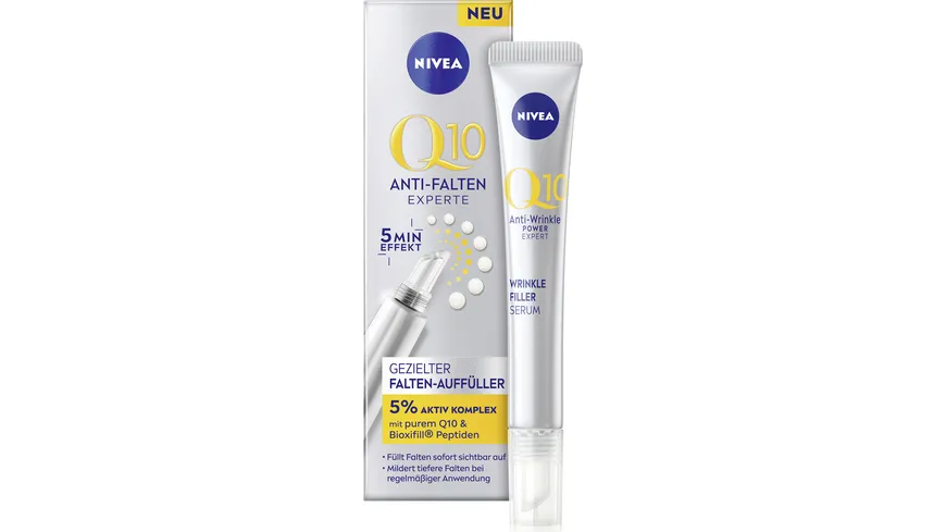 NIVEA Q10 Anti-Falten Experte Gezielter Falten-Auffüller 15 ml