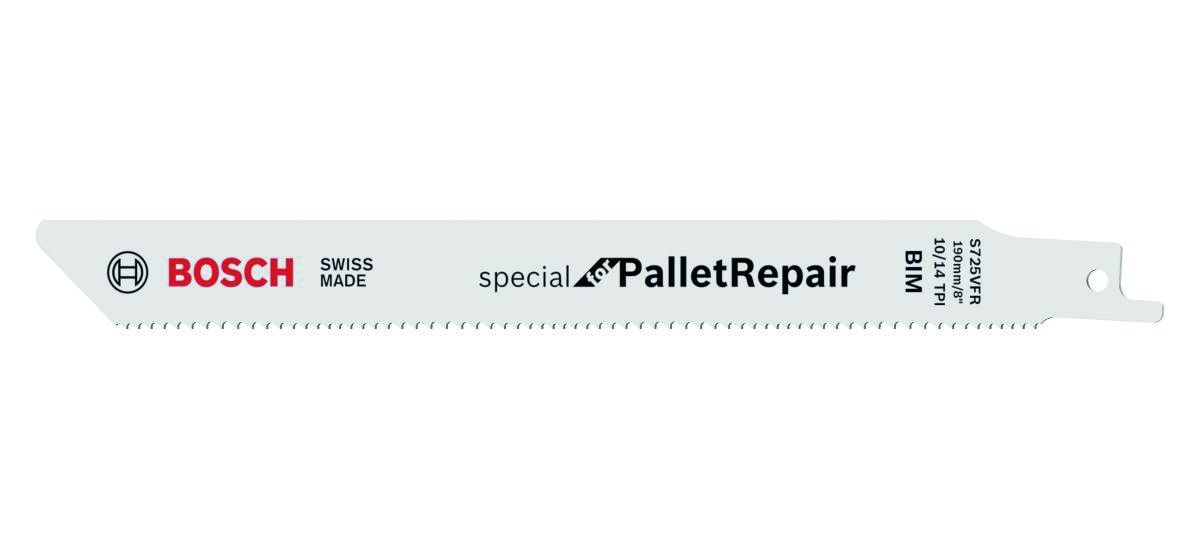 Bosch Blue Accessories 2608658033 S725VFR Tigersågklinga Special för pallreparation 190 mm 5 delar
