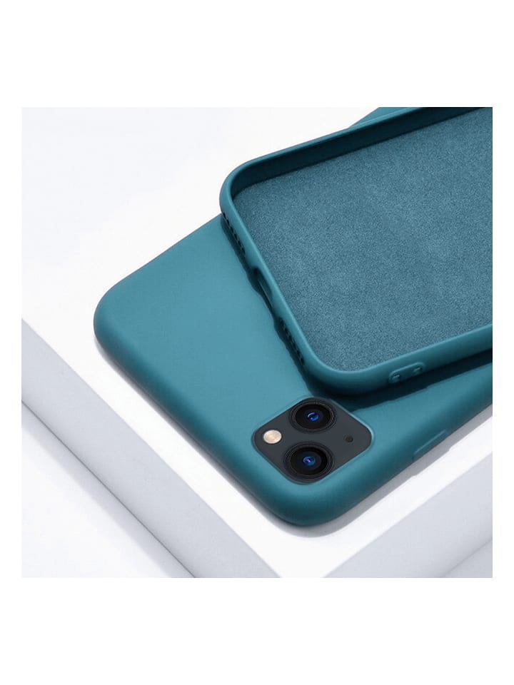SmartCase Case mit Kordel für iPhone 13/14 in Petrol günstig kaufen onesize