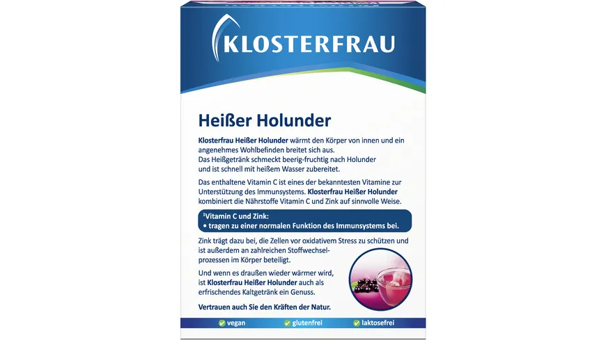 KLOSTERFRAU Heißer Holunder 150 g