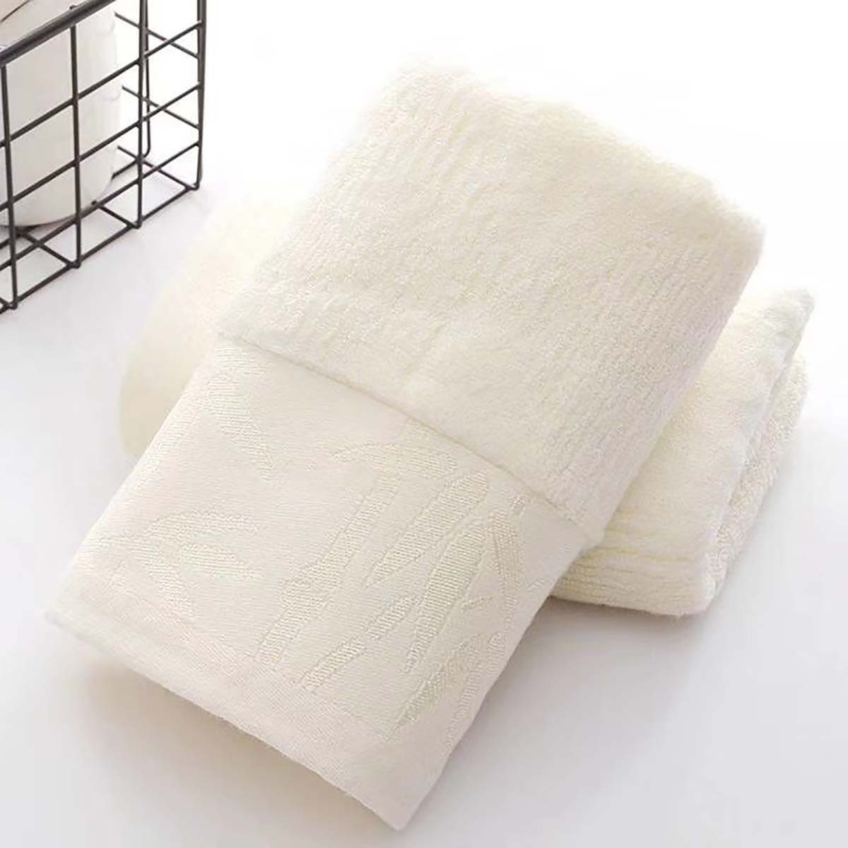 DRSEON Handtuch Set Bambus Handtücher 4er Set Luxus Handtuch Gesichtshandtuch Set, (4-tlg)