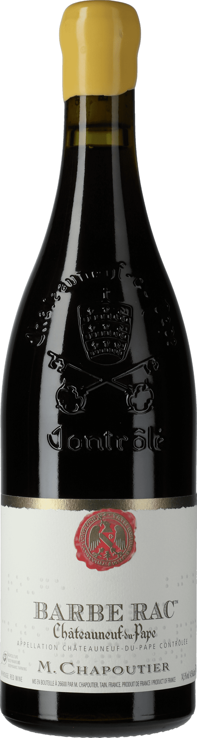Chapoutier: Chateauneuf du Pape Barbe Rac (Late Release 2023) 2012