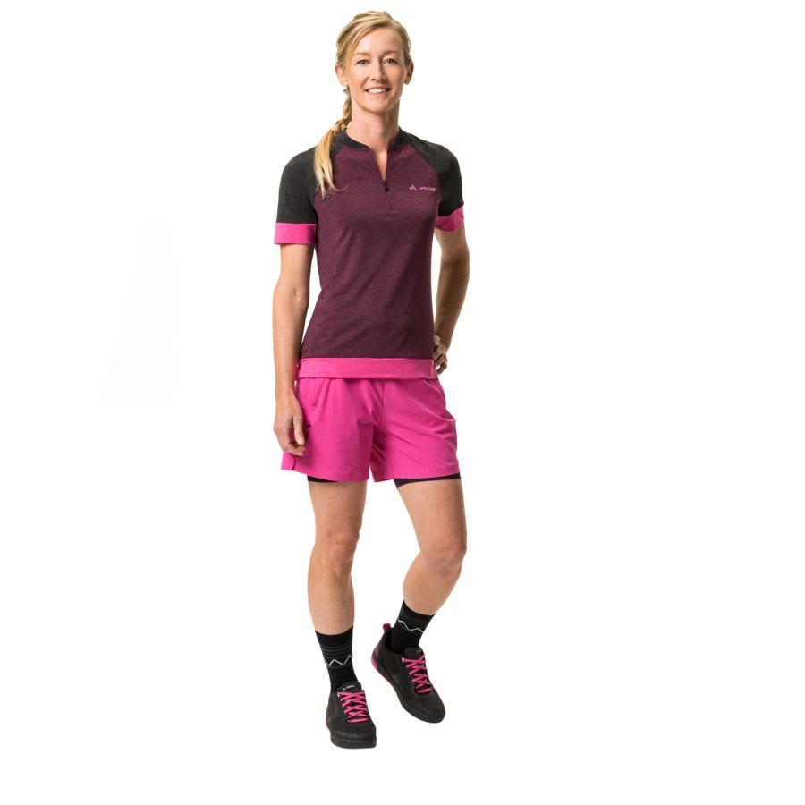 Altissimo Q-Zip Fahrrad Shirt Damen
