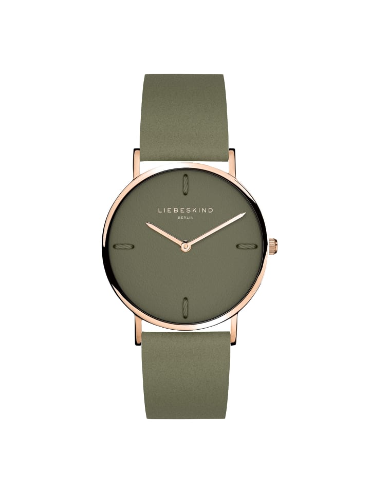 LIEBESKIND BERLIN Armbanduhr in grün günstig kaufen onesize