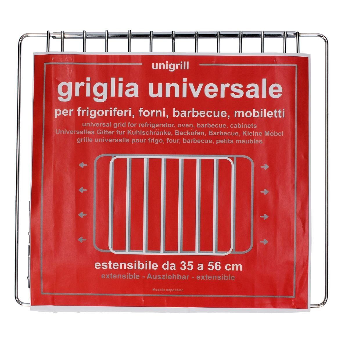 easyPART Backofenrost wie EUROPART 806021 Grillrost 350-560mm ausziehbar, Backofen / Herd