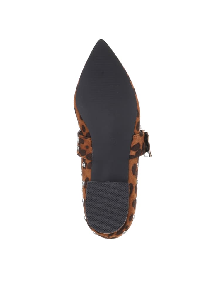 Ital-Design Pump in Braun und Camel günstig kaufen