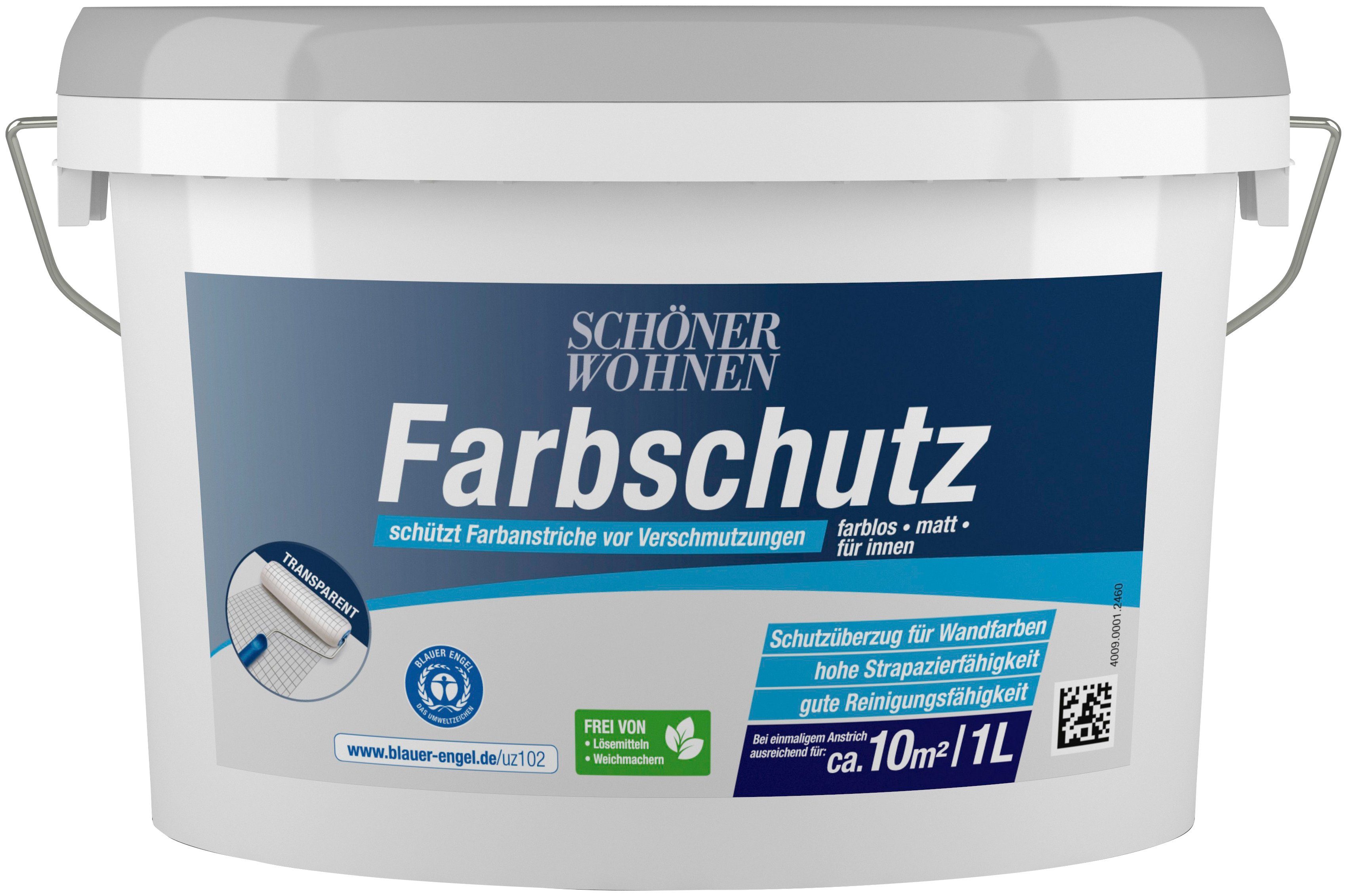 SCHÖNER WOHNEN FARBE Wandfarbe Farbschutz, farblos, schützt Farbanstriche vor Verschmutzung