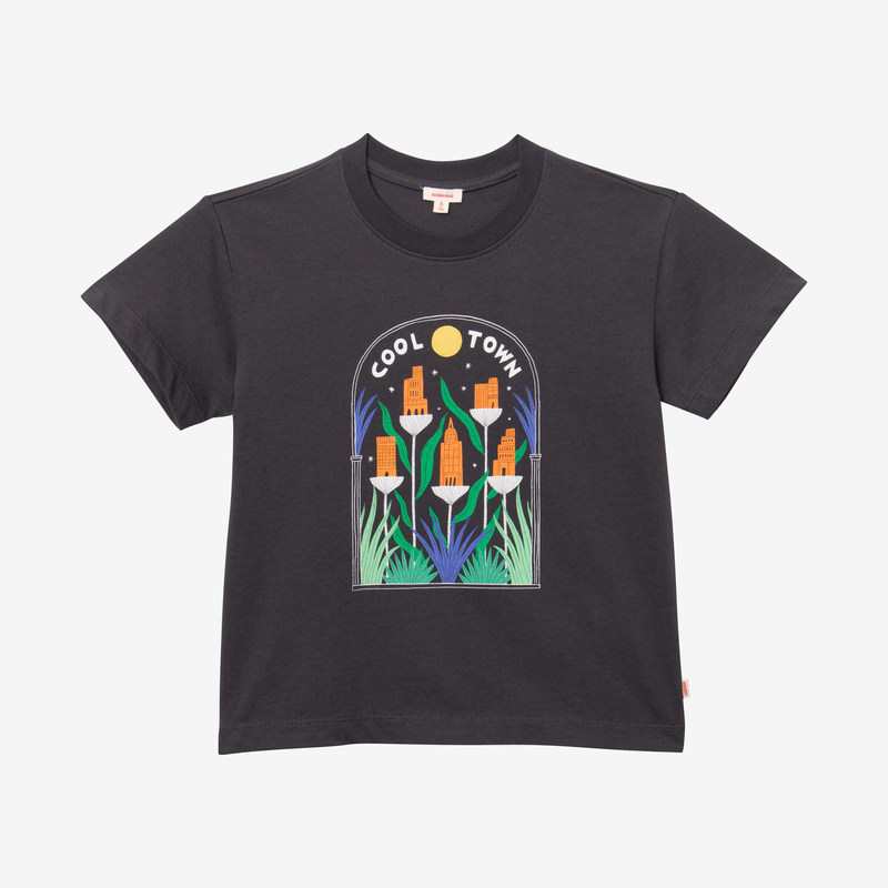 T-shirt garçon ville gris Catimini