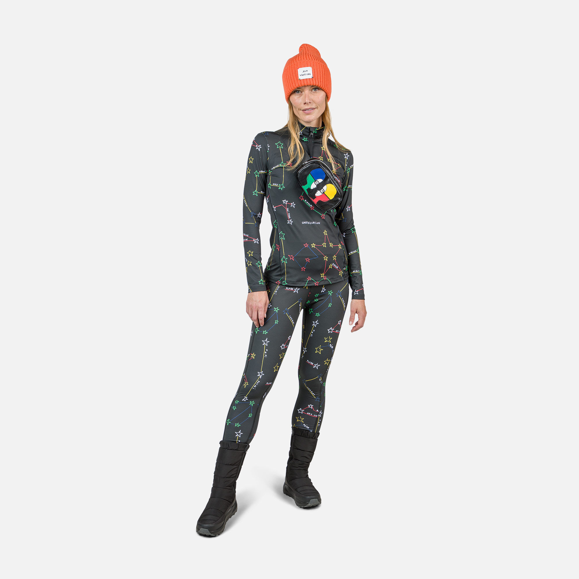 Première couche demi-zip JCC Booster femme