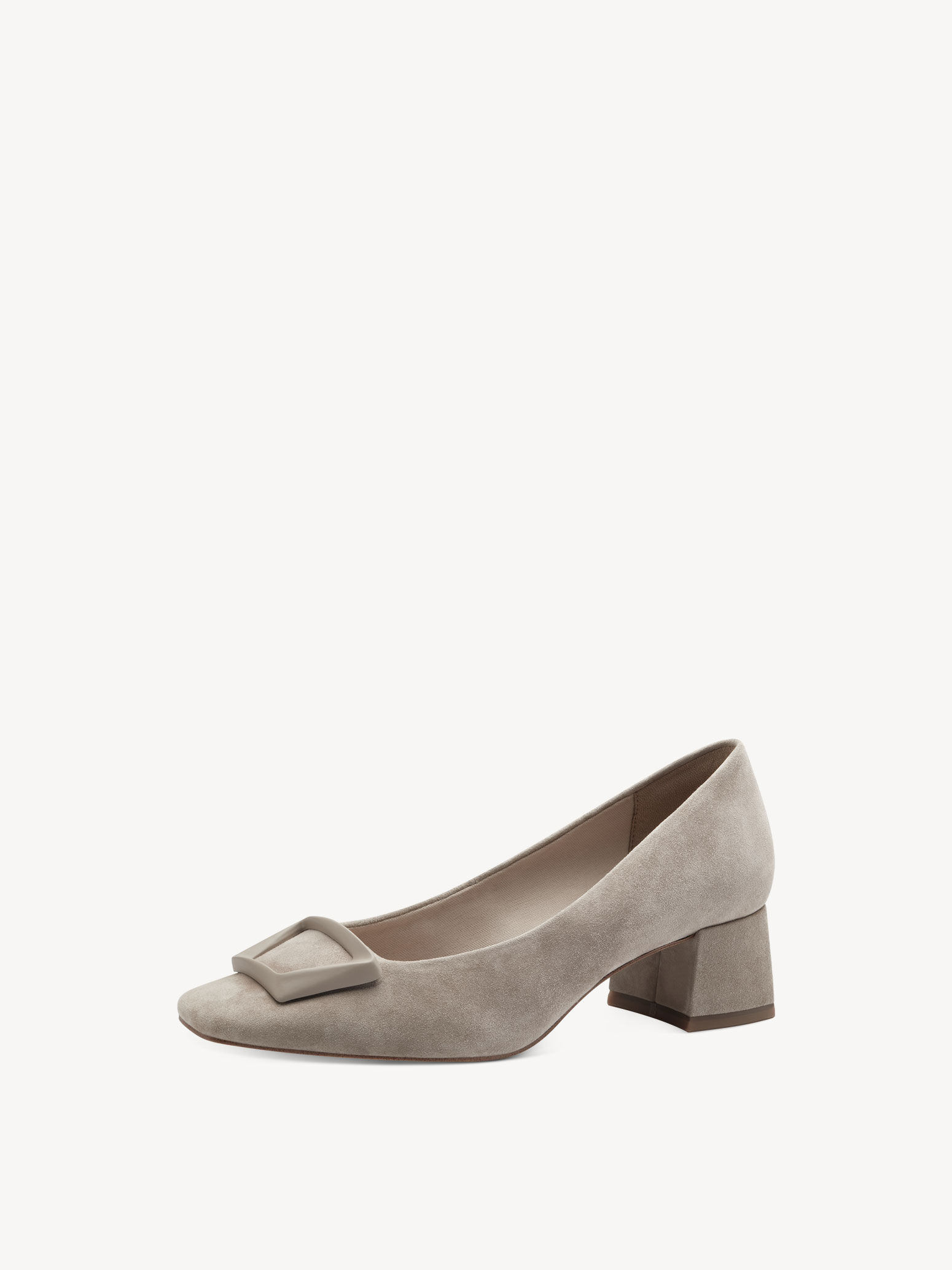 Escarpin en cuir - beige