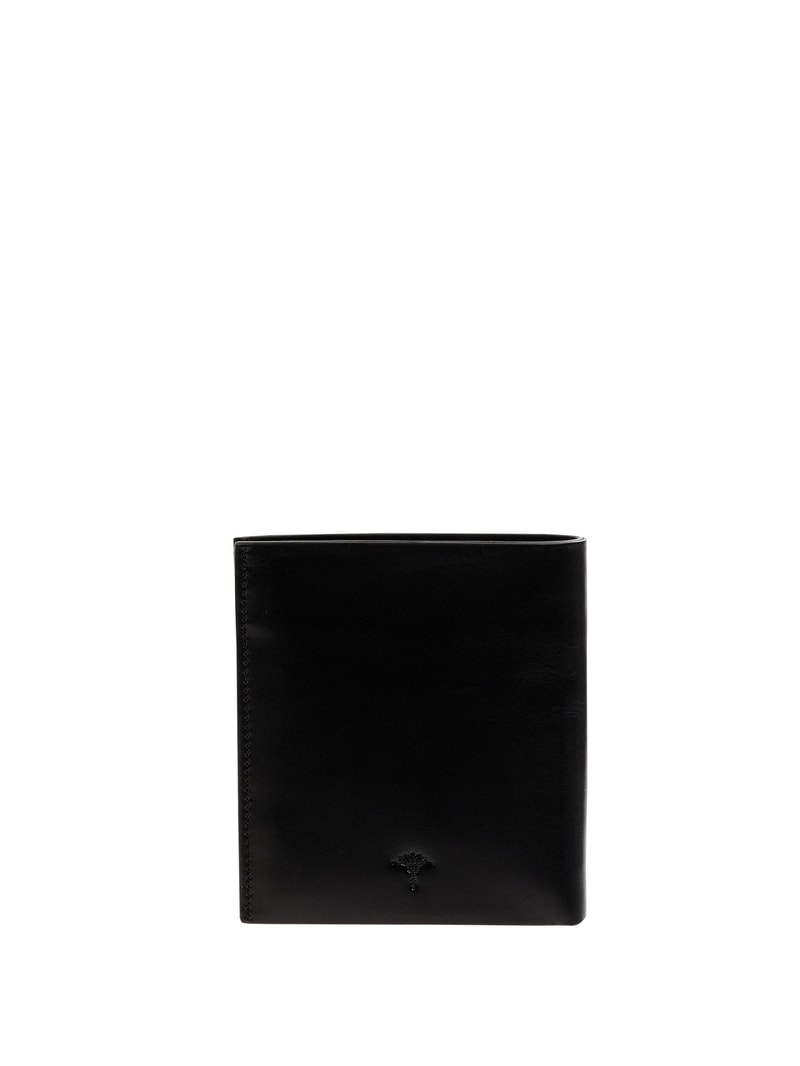 Geldbörse aus Leder in schwarz