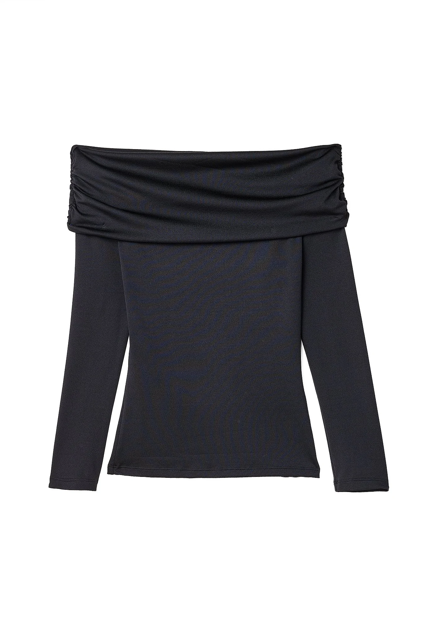 Schulterfreies Jersey-Top
