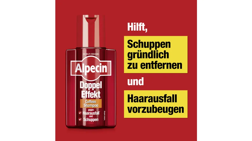 Alpecin Doppel-Effekt Coffein-Shampoo 200ml 200 ml