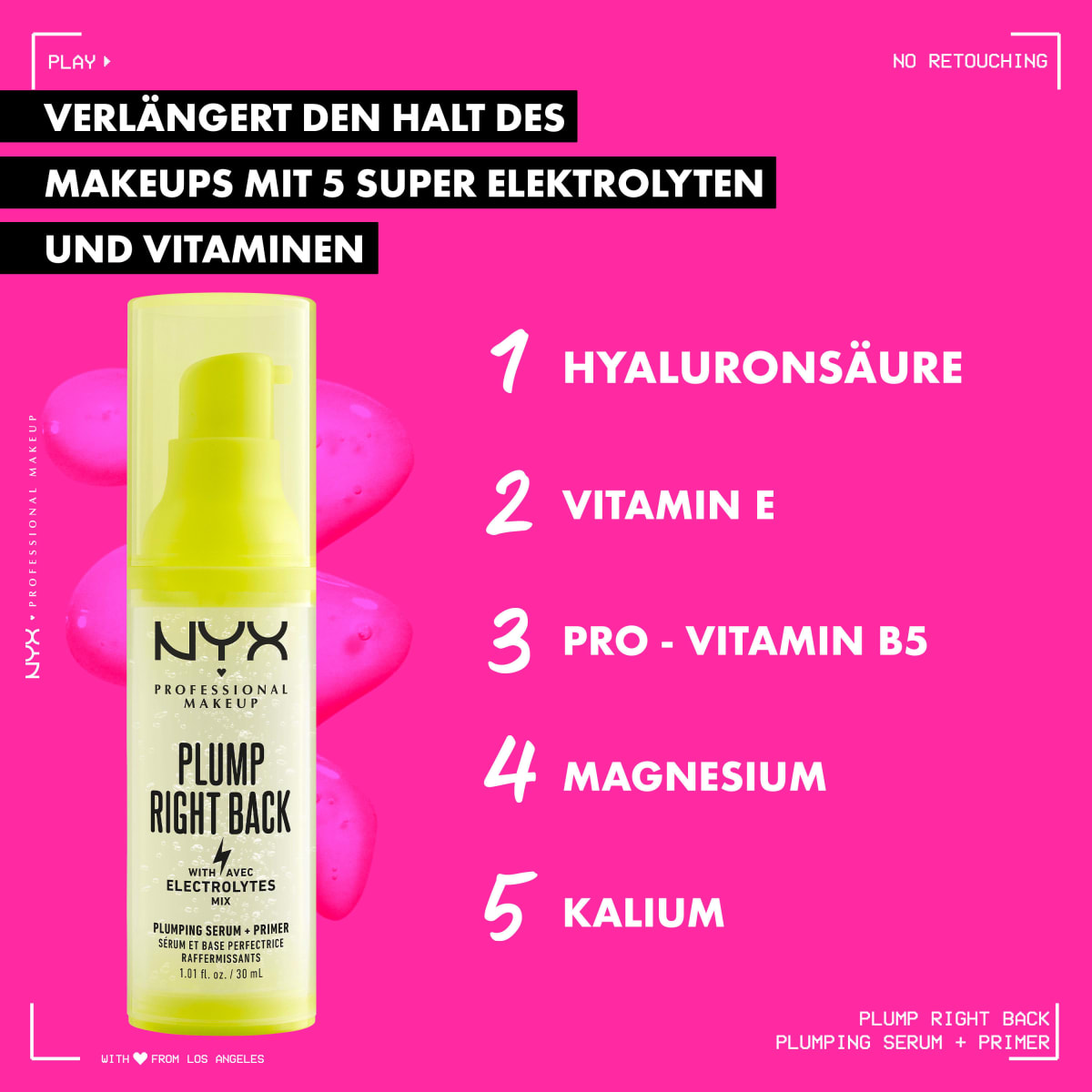 Primer Plump Right Back Skin Serum 01, 30 ml