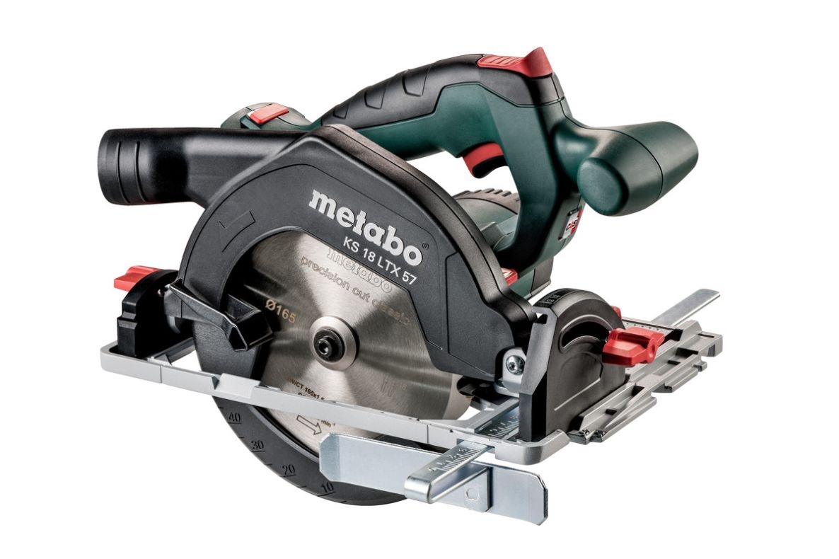 Metabo 601857890 KS 18 LTX 57 Akku-Kreissäge 18V (ohne Akku und Ladegerät im Lieferumfang enthalten)