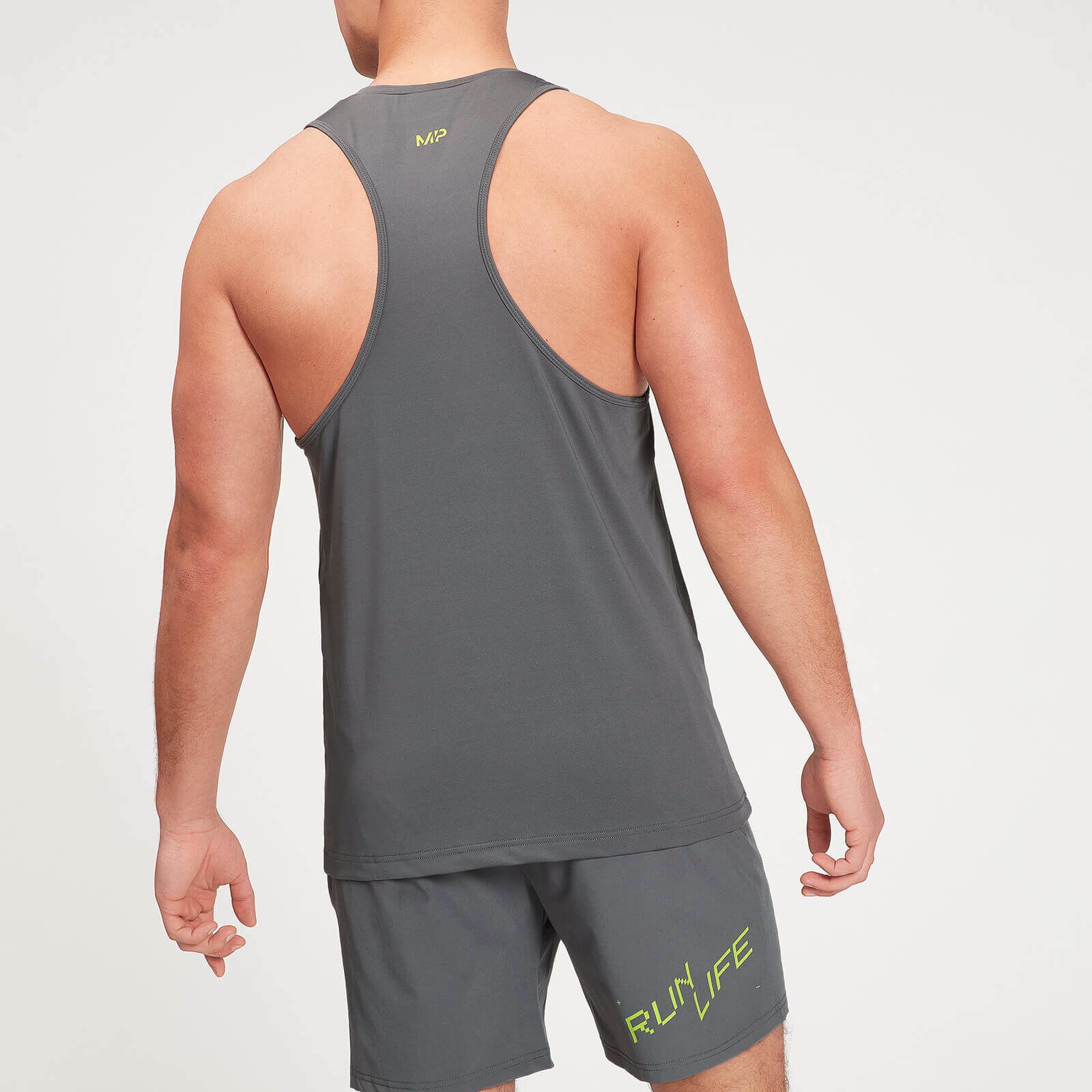 Débardeur MP Graphic Running pour hommes – Carbone