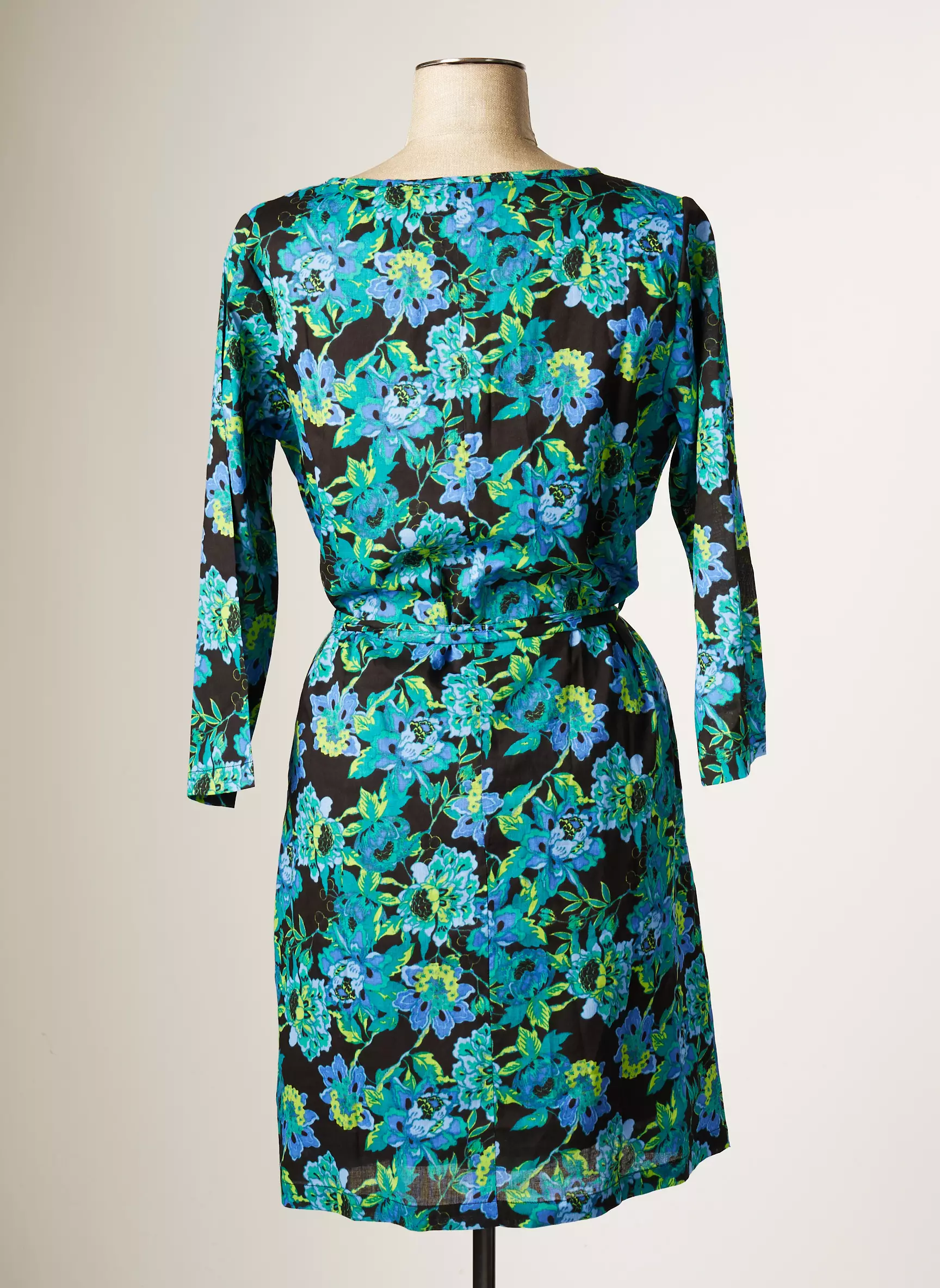 La Fiancee Robes Mi Longues Femme couleur bleu