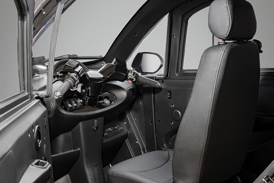 Econelo Elektro Kabinenroller Nelo 3.1  45 km/h schwarz