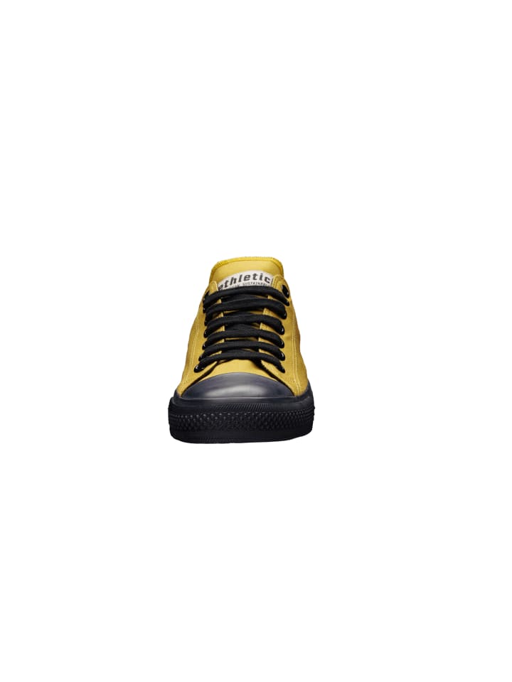 ethletic Canvas Sneaker Black Cap Lo Cut in Mustard Yellow P | Jet Black günstig kaufen