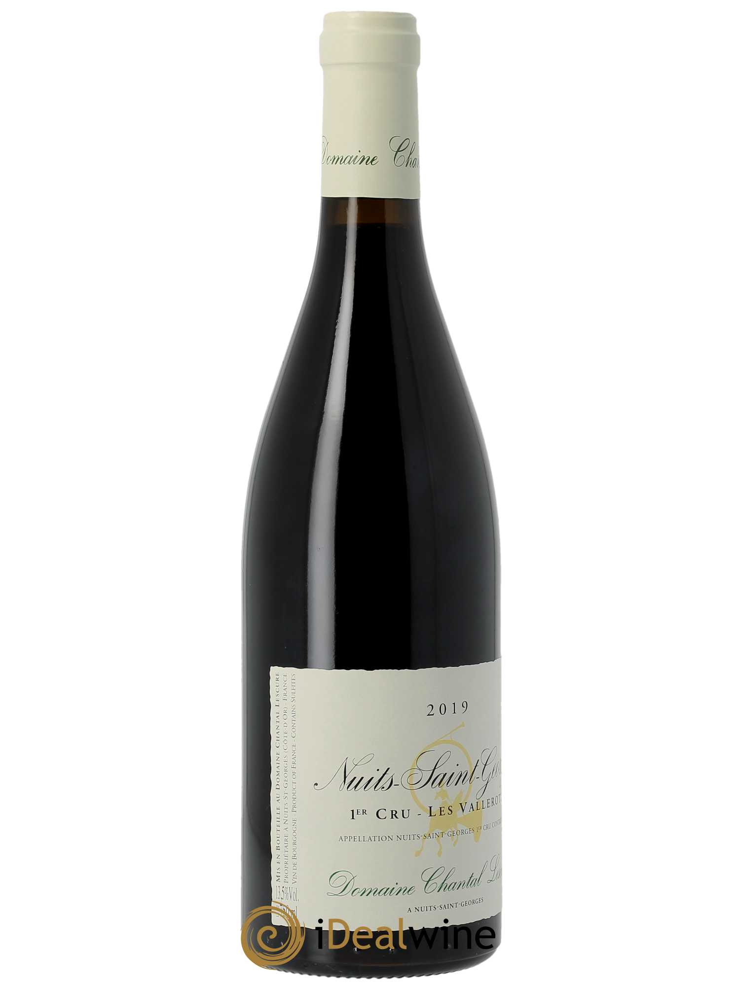 Nuits Saint-Georges 1er Cru Les Vallerots Chantal Lescure  2019 - Lot de 1 Bouteille
