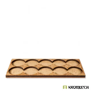 Kromlech Bases - Infantry 5x2 Round Base Adapter Trays (2)
