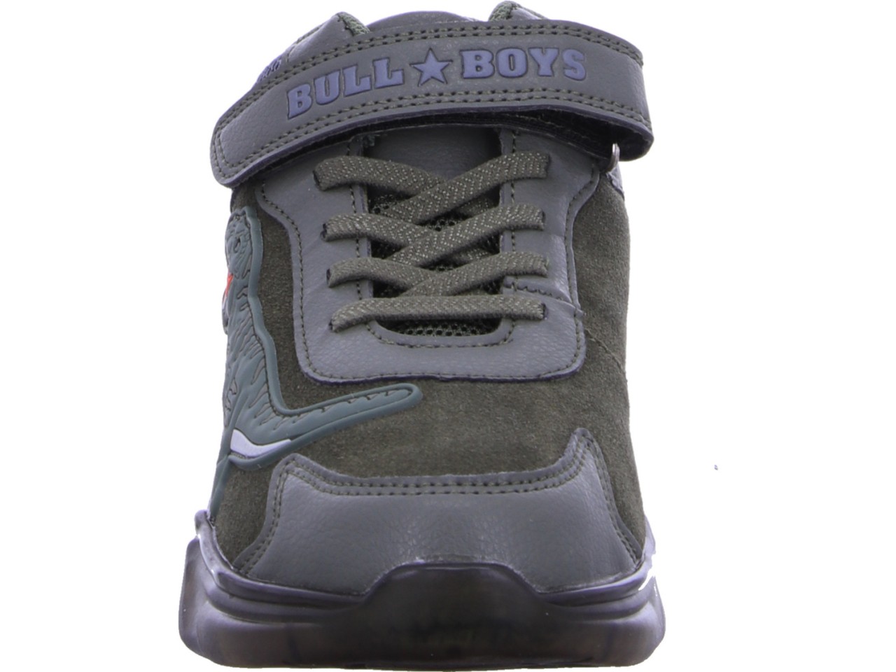 DIVERSE Jungen Halbschuhe grün T-Rex Mid