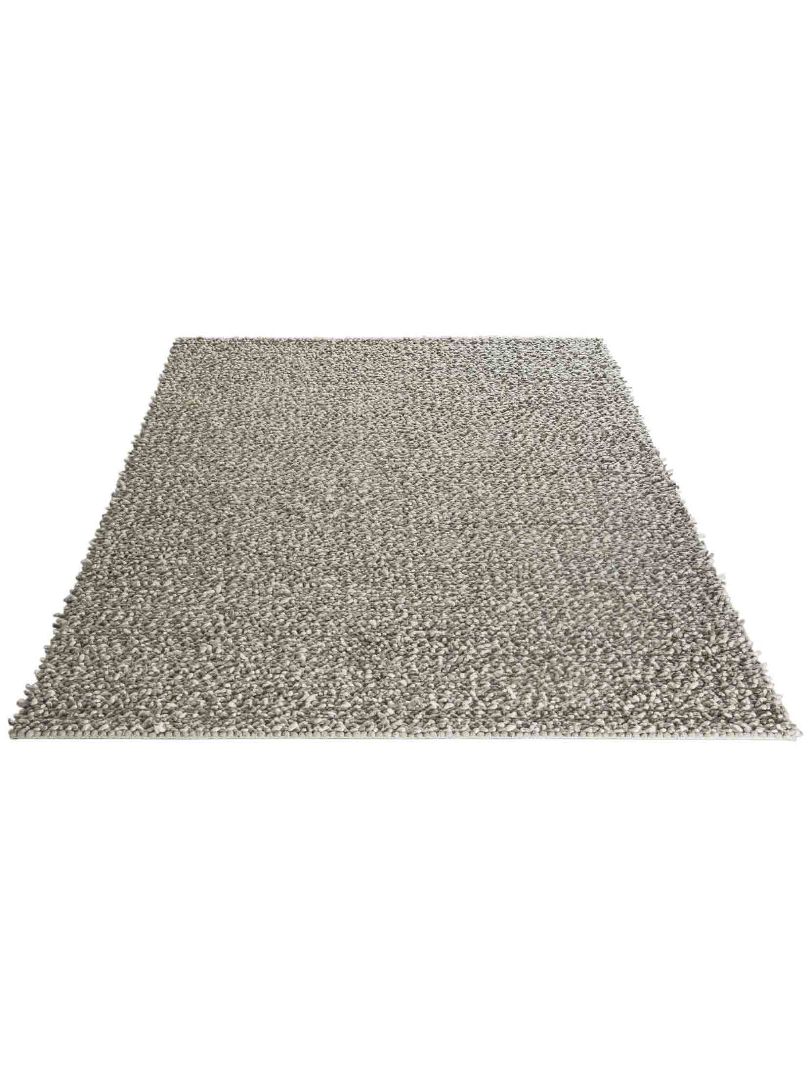 Melbu Woll-Teppich, Grey/White