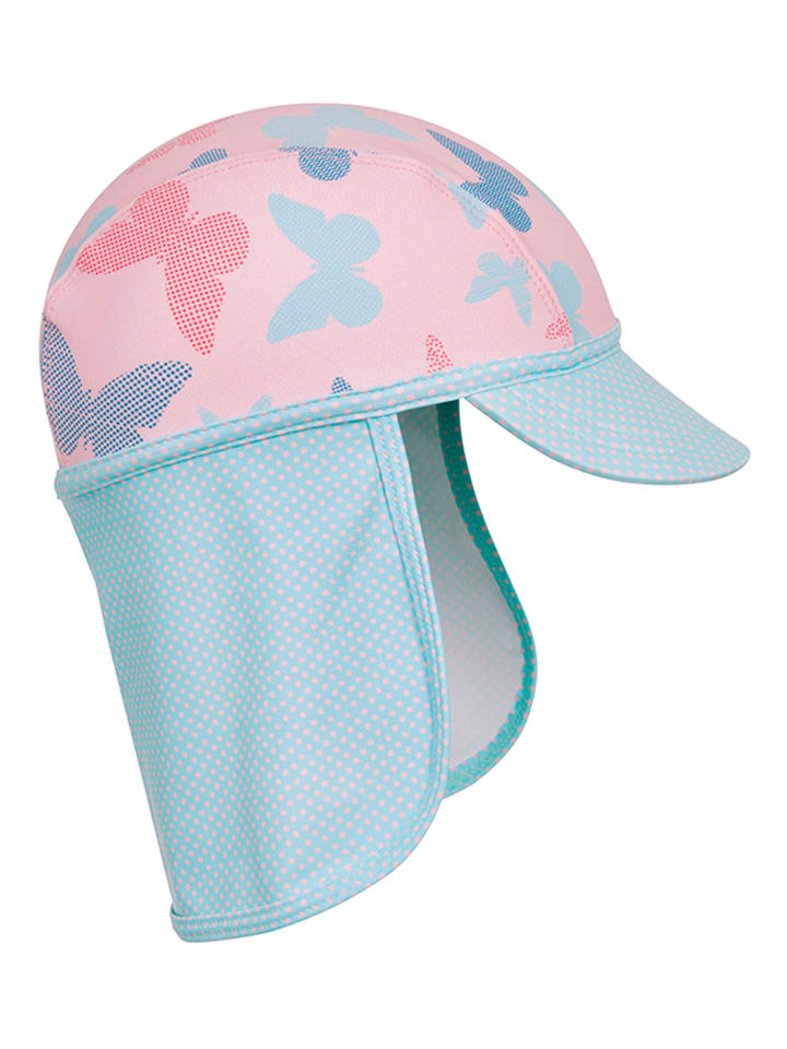 Playshoes Nackenschutzcap in Türkis/ Rosa günstig kaufen