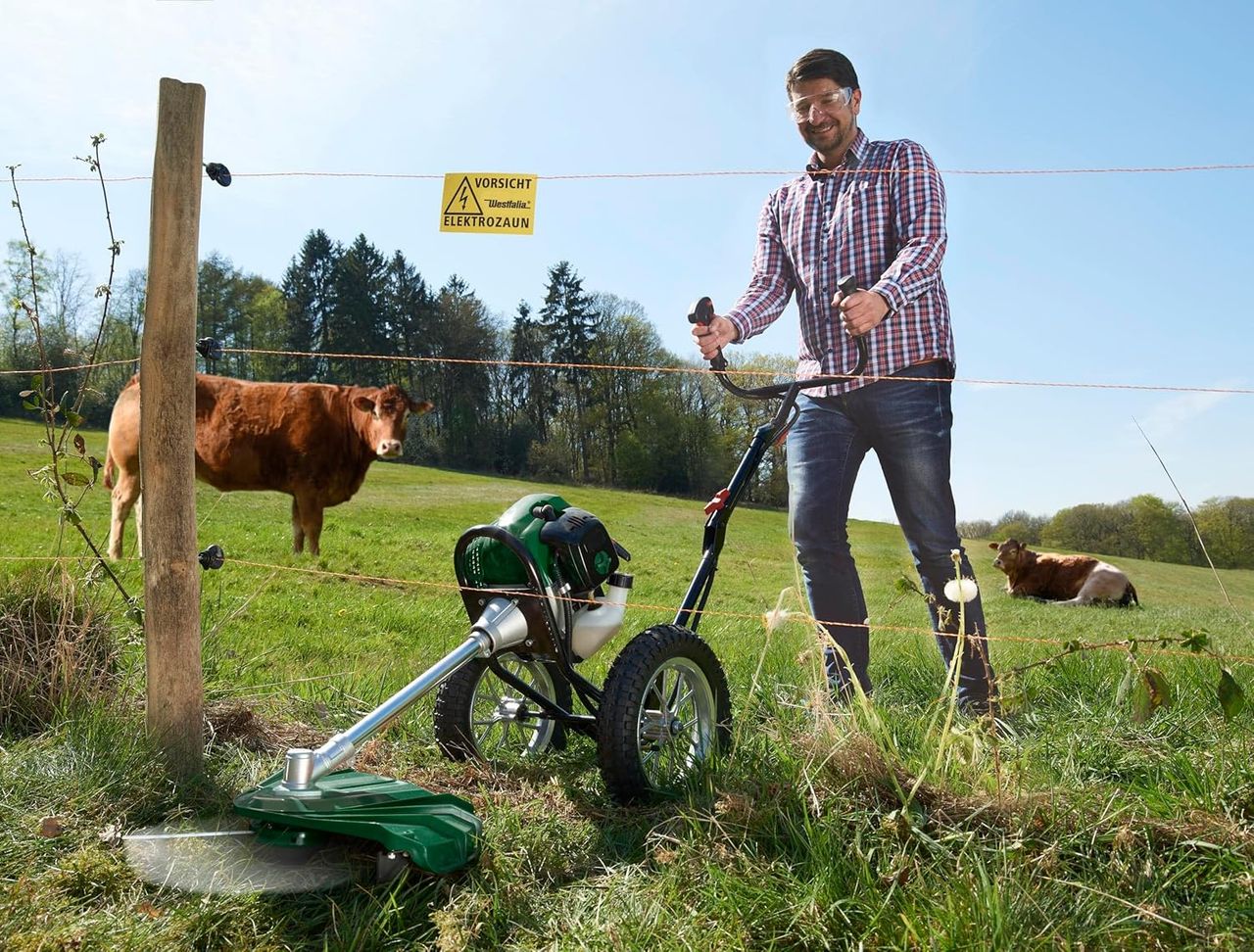 UPP GartenMeister Benzin-Freischneider fahrbar BFF52