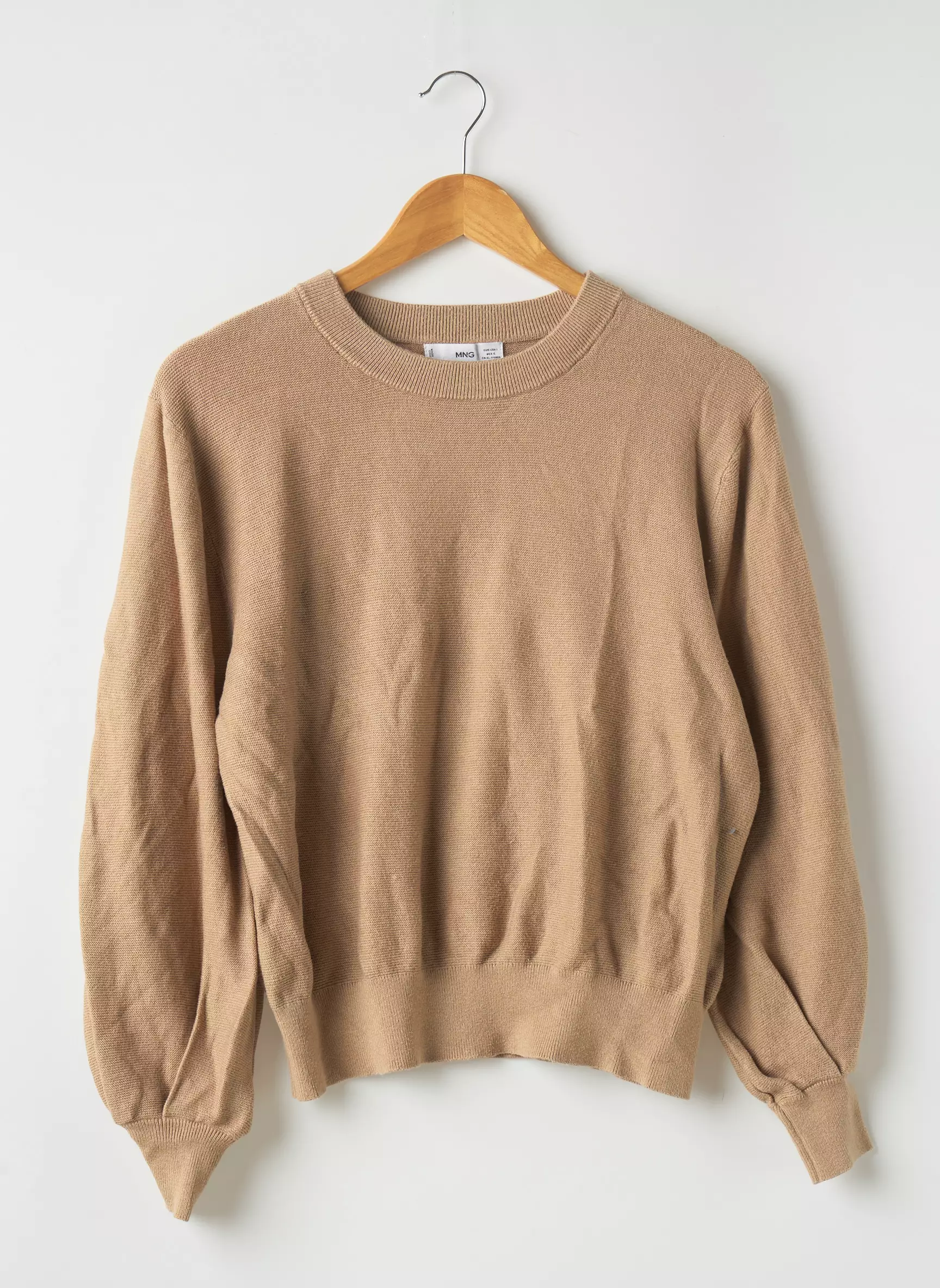 Mango Pulls Femme couleur beige