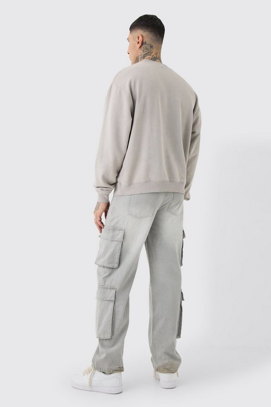 Tall kastiges Oversize Limited Sweatshirt