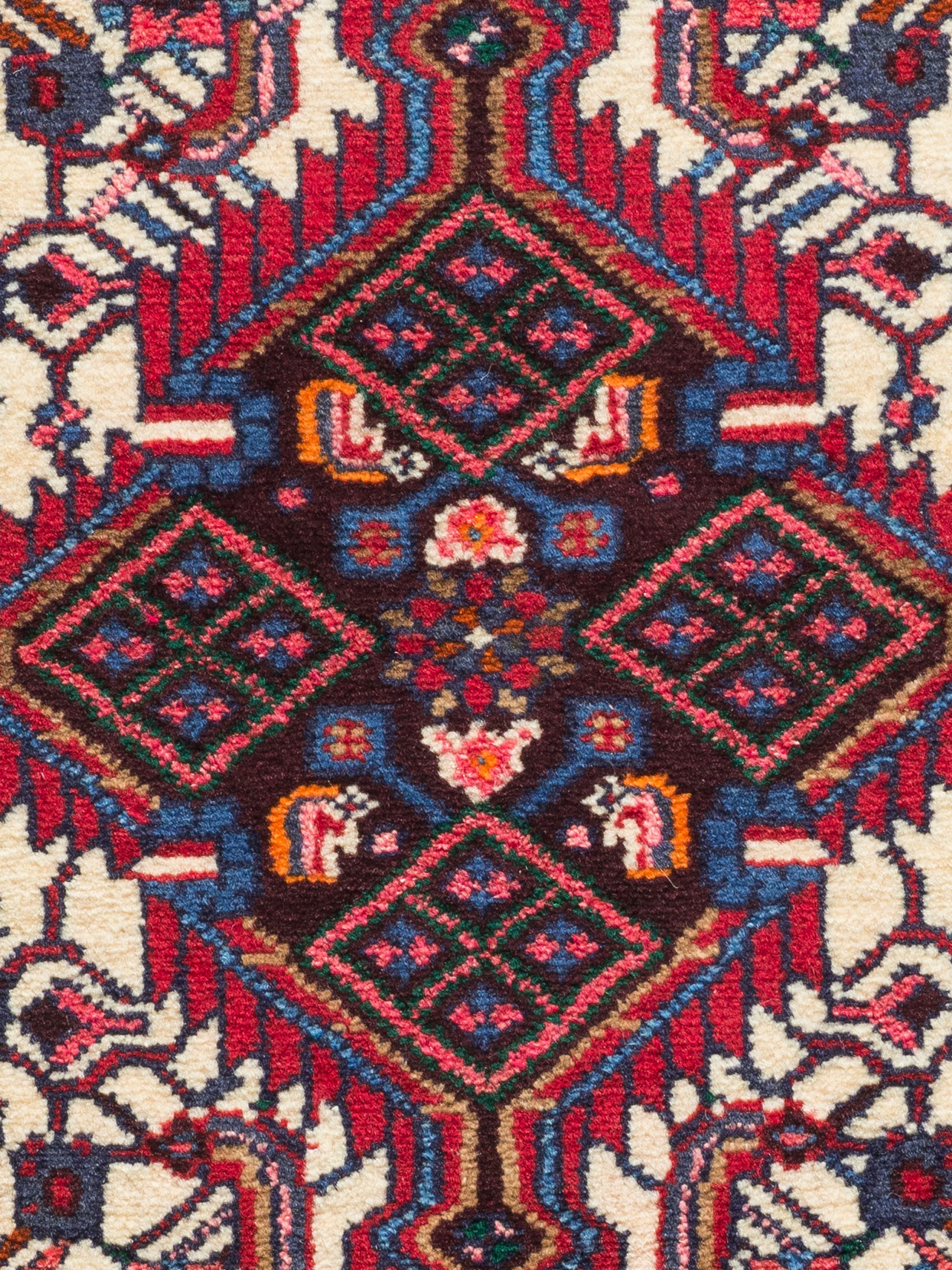 Tadjabad Hamadan ca. 80 x 130 cm, Unikat / Einzelstück