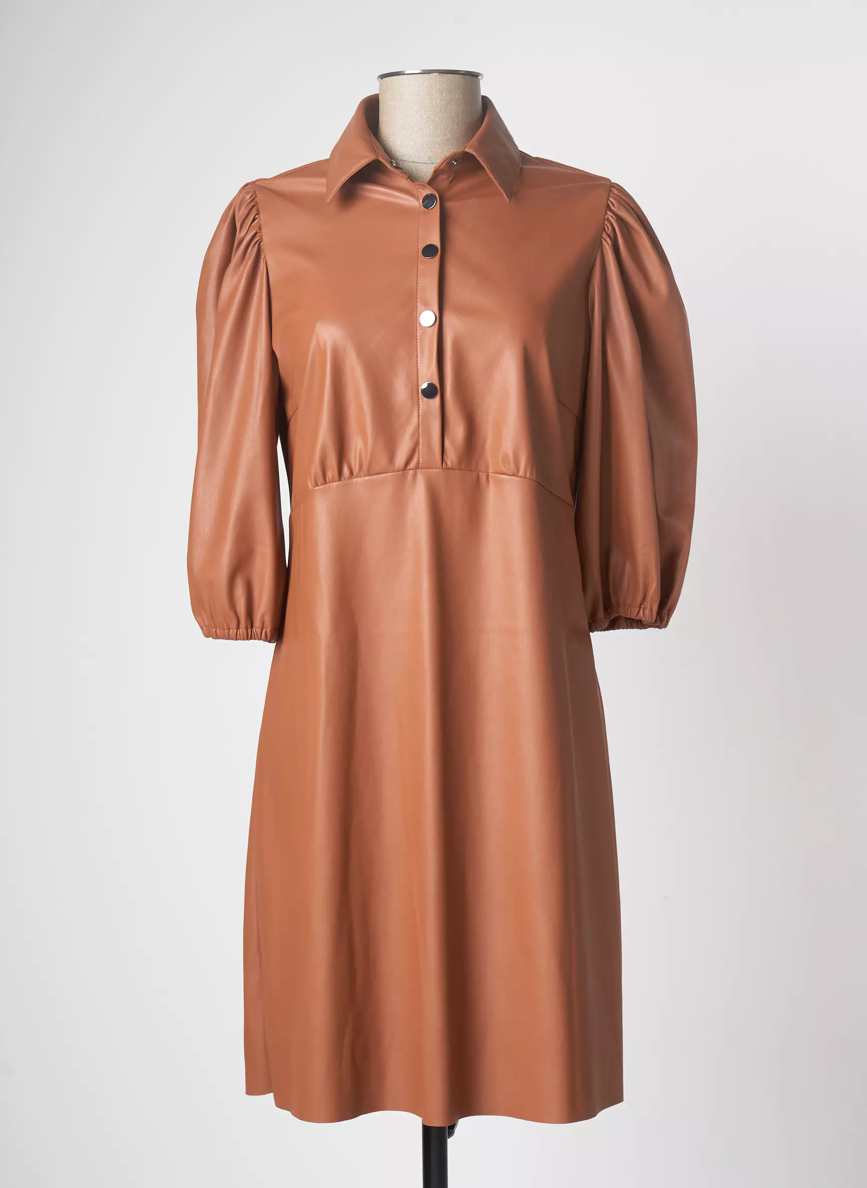 Esqualo Robes Courtes Femme couleur marron