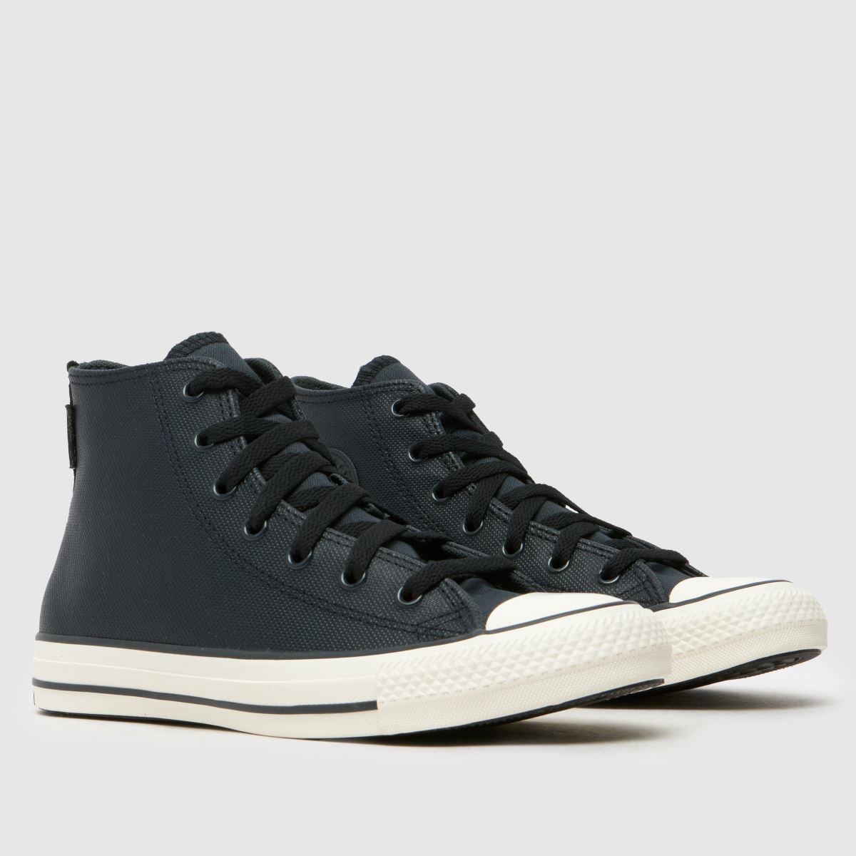Converse svarta all star hi tectuff pojkar ungdomsskor