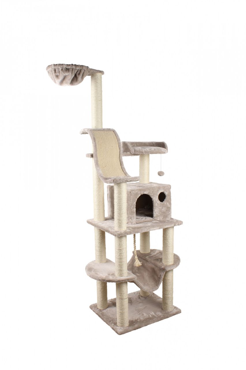 Rohrschneider Kletterbaum Holiday klein grau