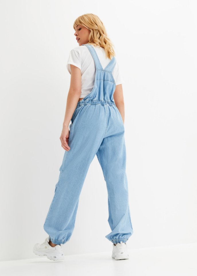 Jeans-Latzhose