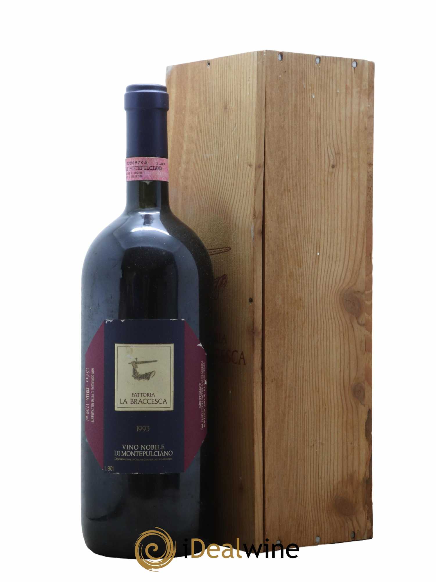 IGT Toscane Vino Nobile di Montepulciano Fattora la Braccesca 1993 - Lot de 1 Magnum
