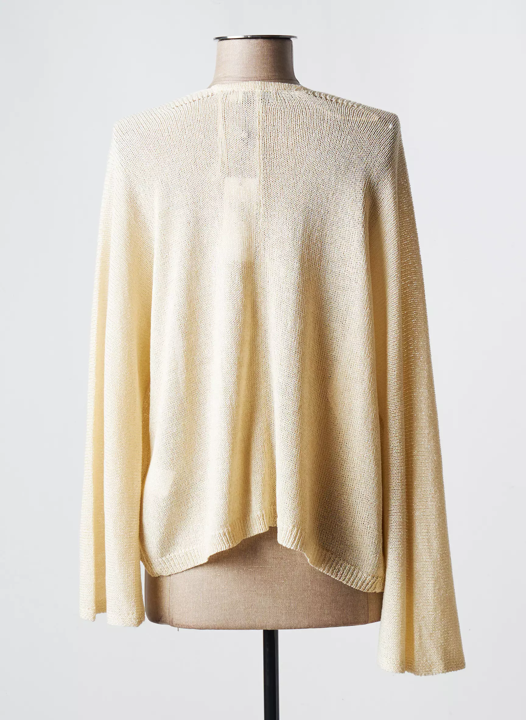 Molly Bracken Cardigans Femme couleur beige