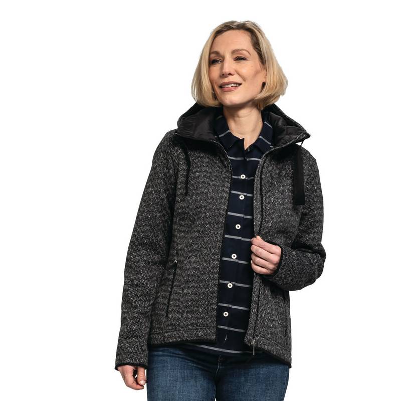 Schöffel Fleece Hoody Aurora L Fleecejacke Damen
