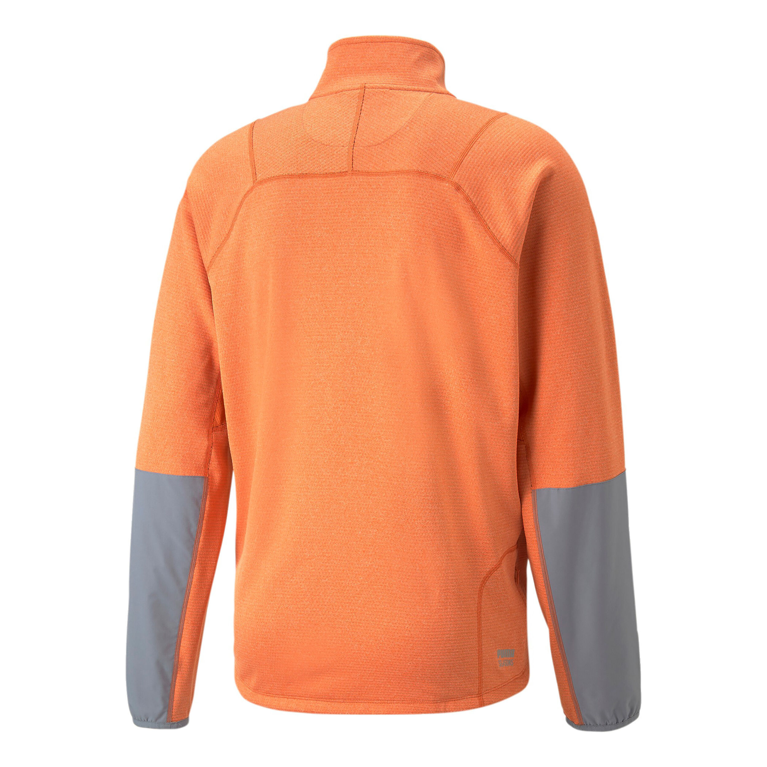 Seasons Raincell Half-Zip Lauftop Herren - Orange, Grau