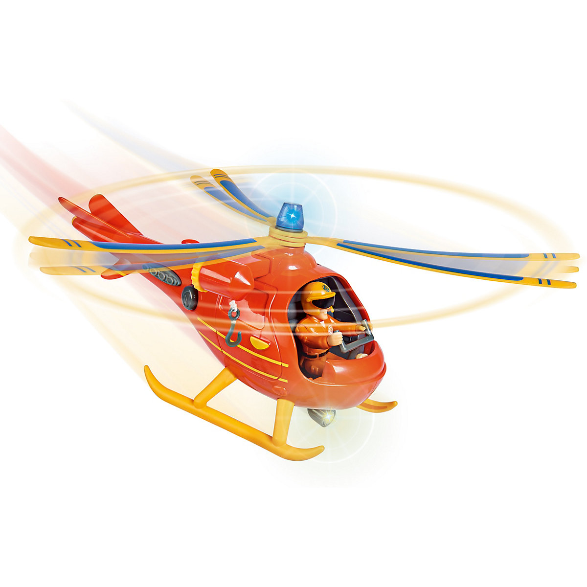 Feuerwehrmann Sam Hubschrauber Wallaby mit Figur