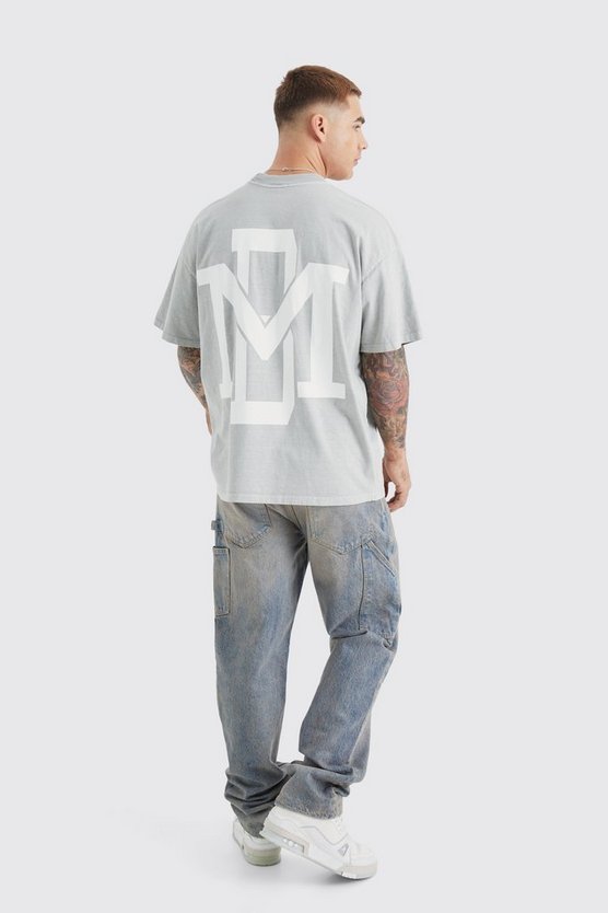 Oversize T-Shirt mit Print