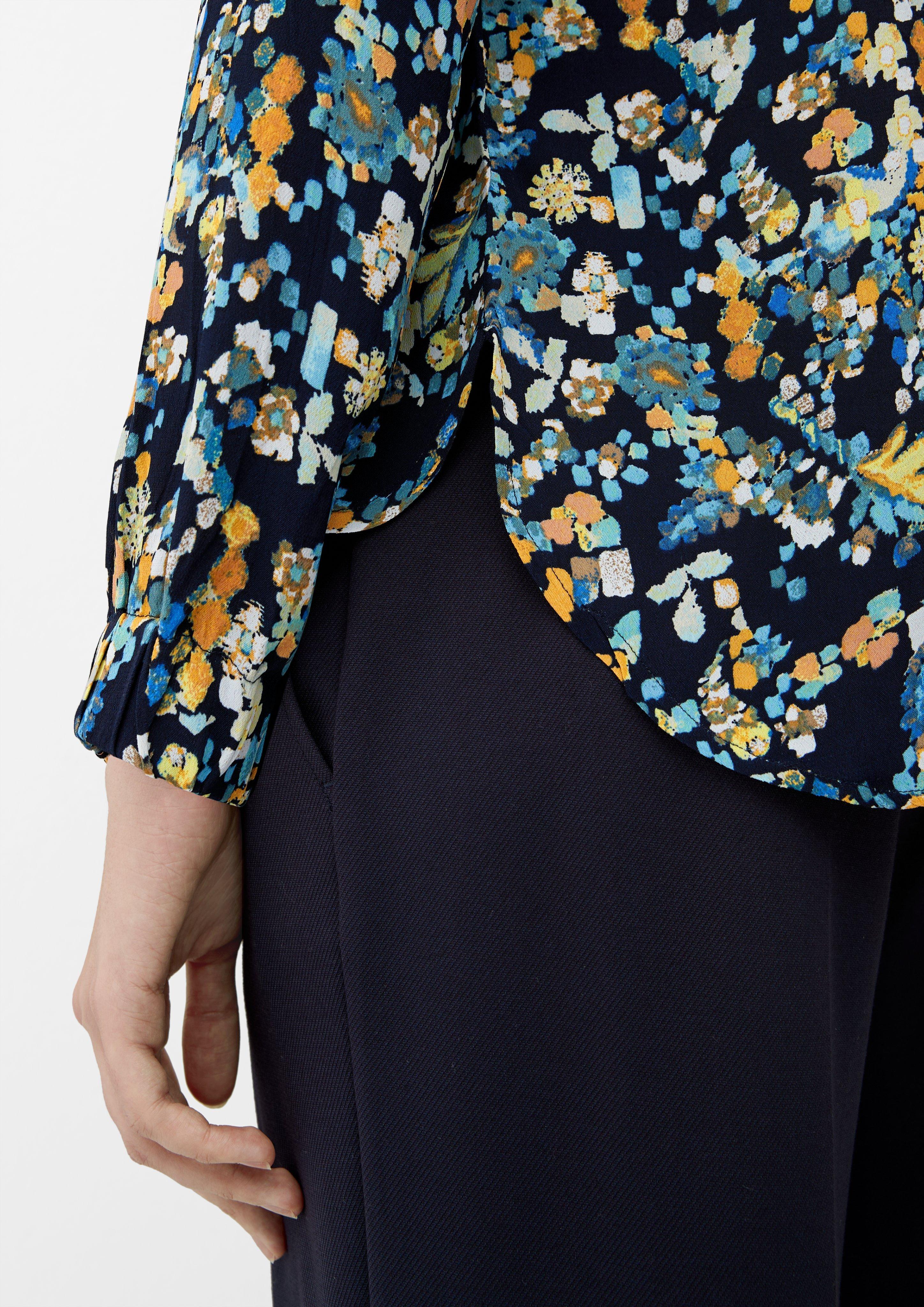 Viskosebluse mit Crêpestruktur  2128304-59A0