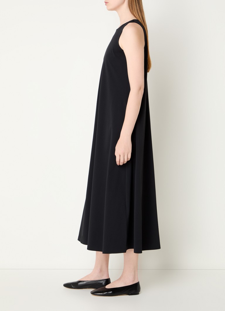 Abito midi MaxMara Pier in tessuto elasticizzato con tasche laterali